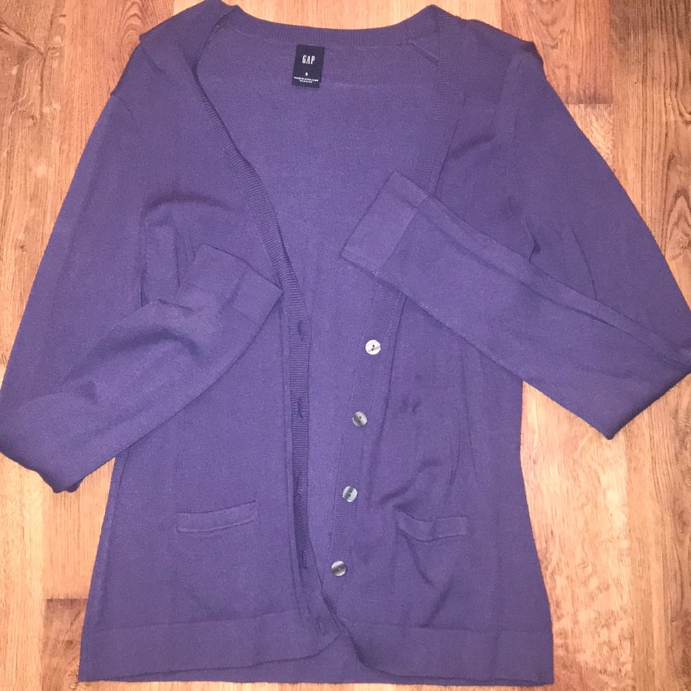 Purple cardigan - NWOT